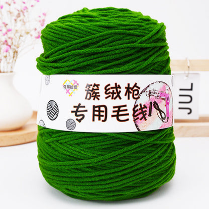 Tufting Special Wool Pagoda Tube Long-staple Cotton Wool Handmade Diy Carpet Shaft Yarn