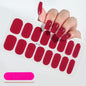 Waterproof And Durable Second Generation Semi-cured UV Nail Beauty Stickers