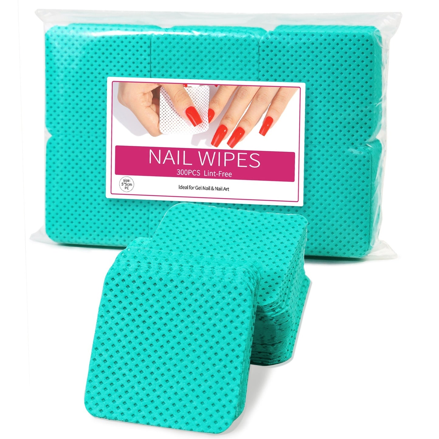 Portable Home Solid Color Magic Nail Polish Removing Tissue
