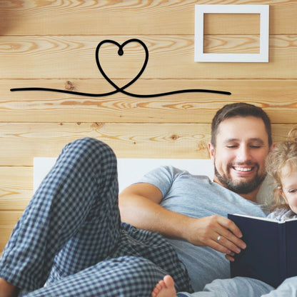 Metal Heart Art Wall Hanging Decorations