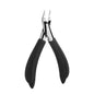 Ingrown Nail Bent Nose Plier Pedicure Nail Cuticle Nipper Stainless Steel