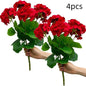 Home Living Room Decoration Artificial Begonia Flower Fake Flowers