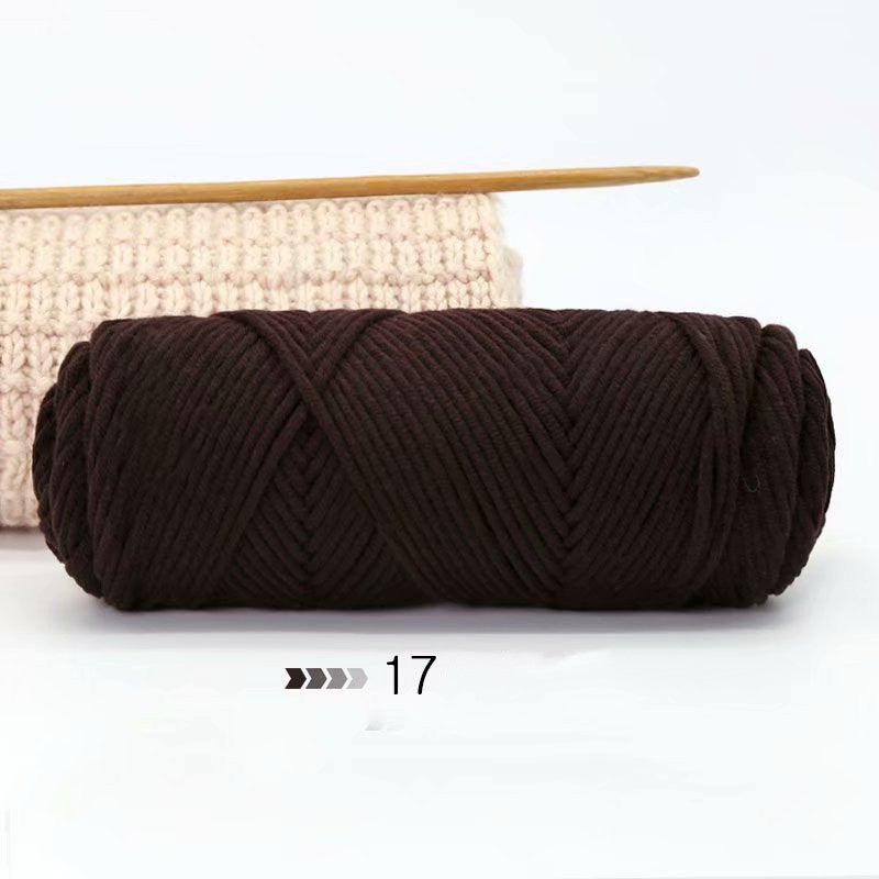 Milk Cotton Handmade DIY Braided Coarse Yarn