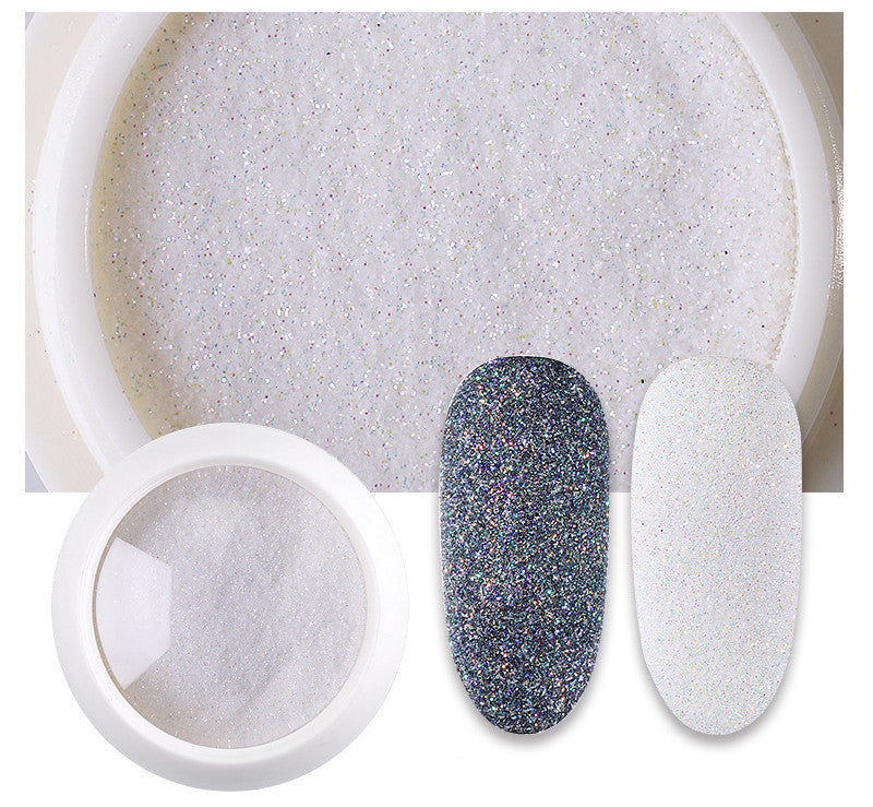 Wollpuder für Nagelkunst, Glitzerpuder aus Pullovern, Zubehör für Nagelkunst