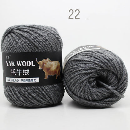 Cow Wool Yarn Scarf Thread Hat 245 Stick Needle Hand-knitted Medium Thick Coat