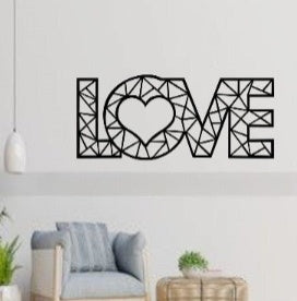Love Acrylic Wall Art