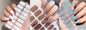 Waterproof And Durable Second Generation Semi-cured UV Nail Beauty Stickers