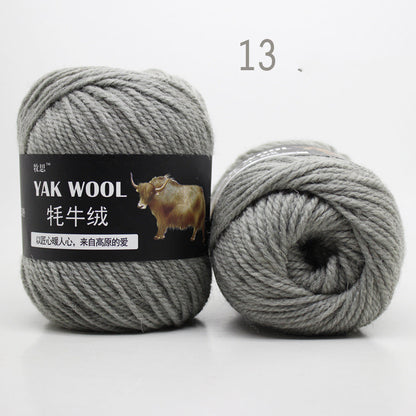 Cow Wool Yarn Scarf Thread Hat 245 Stick Needle Hand-knitted Medium Thick Coat