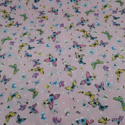 Cotton Twill Printed Cloth DIY Handmade Patchwork Floral Cloth Cotton Bedding Fabric