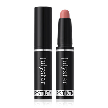 Matte Finish Makeup Lipstick Rotating Velvet Lasting No Stain On Cup