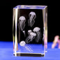 Interior Carving 3D Animal Series Crystal Statue Tourist Souvenir