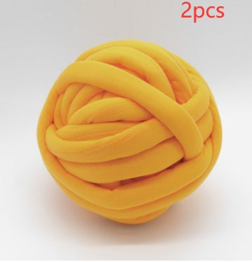 Super Thick Chunky Yarn Cotton Tube Yarn Merino Wool