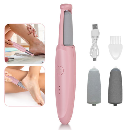 Household Rechargeable Electric Foot Grinder Heel Easy Exfoliating Skin Removing Calluses Pedicure Foot Knife Artifact