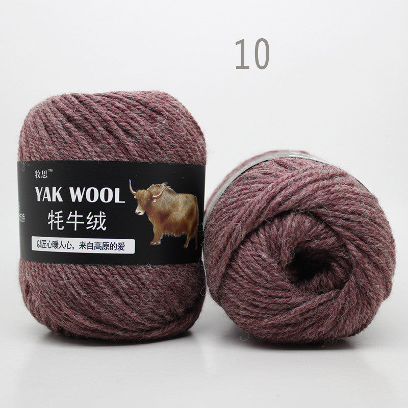 Cow Wool Yarn Scarf Thread Hat 245 Stick Needle Hand-knitted Medium Thick Coat