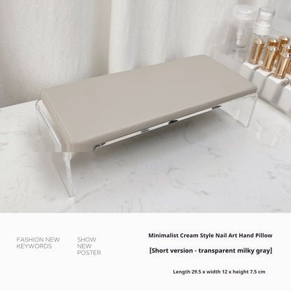 Cream Hand Pillow Acrylic Cream White Wrist Splint Tall And Short