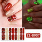 New Christmas Luminous Nail Applique Nail Stickers