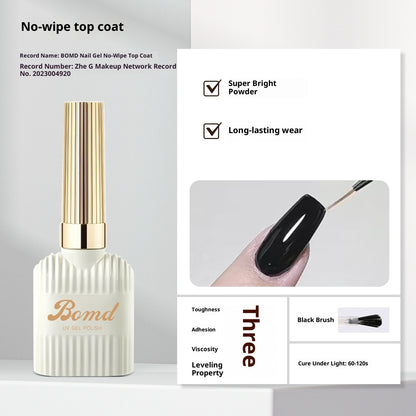 Construction Of Nail Polish Adhesive By Smudging Of Primer And Seal Coat