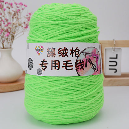 Tufting Special Wool Pagoda Tube Long-staple Cotton Wool Handmade Diy Carpet Shaft Yarn