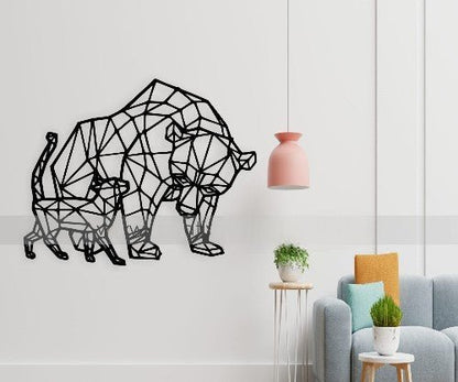 Bear Acrylic Wall Art