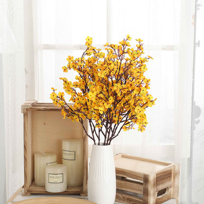 Single Plum Blossom Starry Sky Home Decoration Simulation Plastic Flowers