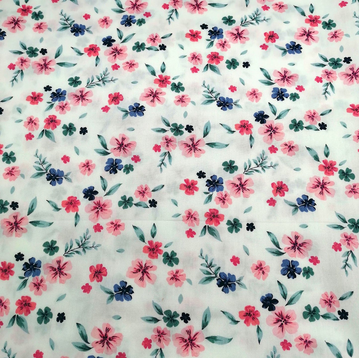 Cotton Twill Printed Cloth DIY Handmade Patchwork Floral Cloth Cotton Bedding Fabric