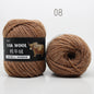 Cow Wool Yarn Scarf Thread Hat 245 Stick Needle Hand-knitted Medium Thick Coat