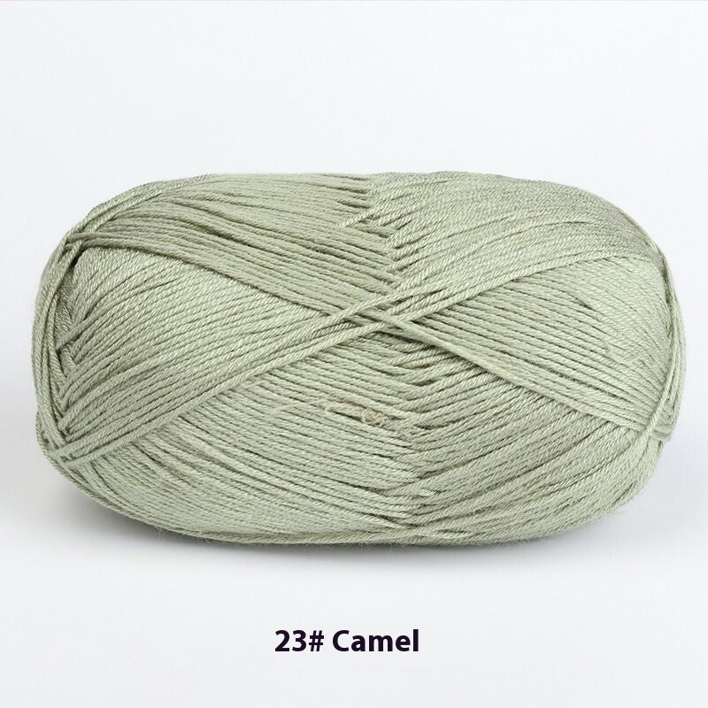 Tencel Bamboo Cotton Wool Ball Bamboo Charcoal Baby And Infant Children Crochet Fine Yarn