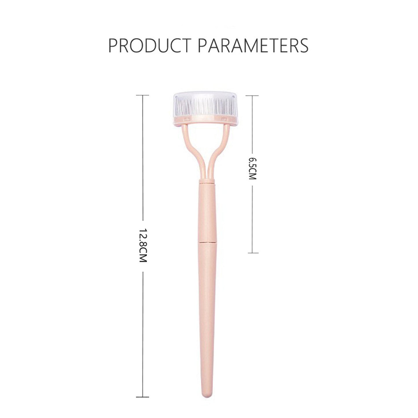 1 Pcs Eyelash Separator Metal Teeth Foldable Eyelash Curler Beauty Makeup Stainless Eyelash Brush Comb Mascara Curl Makeup Tool