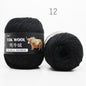 Cow Wool Yarn Scarf Thread Hat 245 Stick Needle Hand-knitted Medium Thick Coat