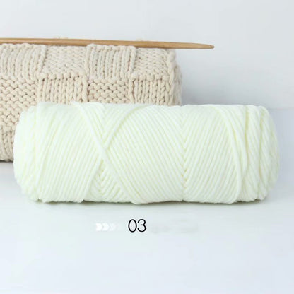 Milk Cotton Handmade DIY Braided Coarse Yarn