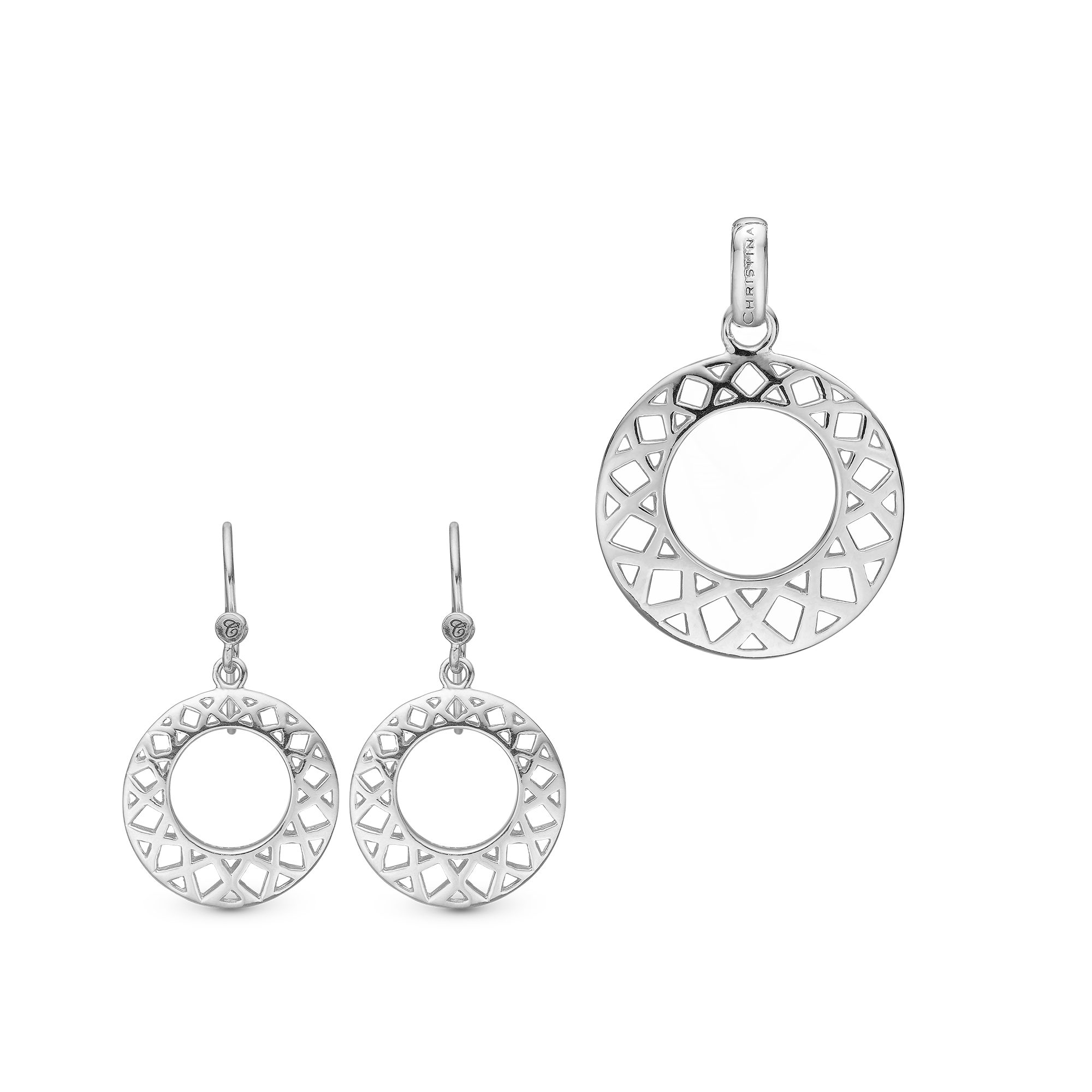 Circle Of Happiness sæt, Silver