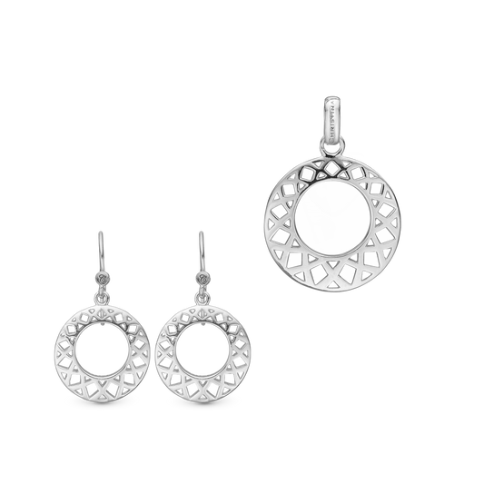 Circle Of Happiness sæt, Silver